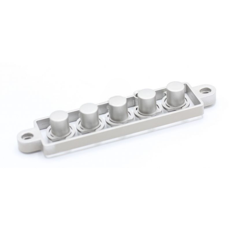 Smeg Push Button Set 4 Titan. - 766411845