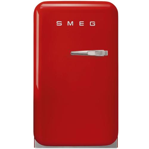 Smeg FAB5ULR FAB5 50's Retro Style Mini Refrigerator with Right-Hinge Door, Lime Green