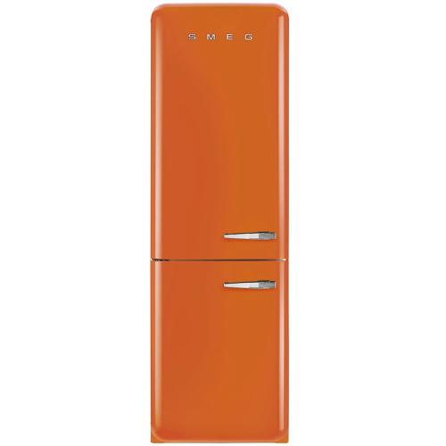 Smeg FAB32ULILN FAB32 50's Retro Style Bottom-Freezer Refrigerator with Left-Hinge Door, Lime Green, No Frost Technology