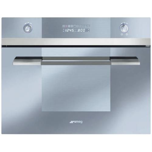 Smeg SCU45MCS1 Compact Speed Oven with Combination Microwave Technology, Stainless Steel