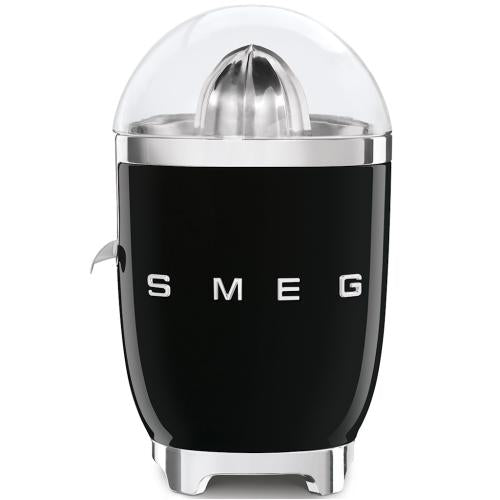 Smeg CJF01BLUS 50's Retro Style Citrus Juicer with Automatic Start/Stop Function, Black