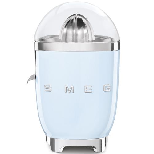 Smeg CJF01PBUS 50's Retro Style Citrus Juicer with Automatic Start/Stop Function, Pastel Blue