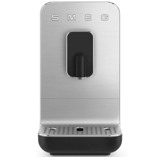 Smeg BCC01BLMUS Fully Automatic Bean-to-Cup Coffee Machine with Integrated Grinder, Black Matte
