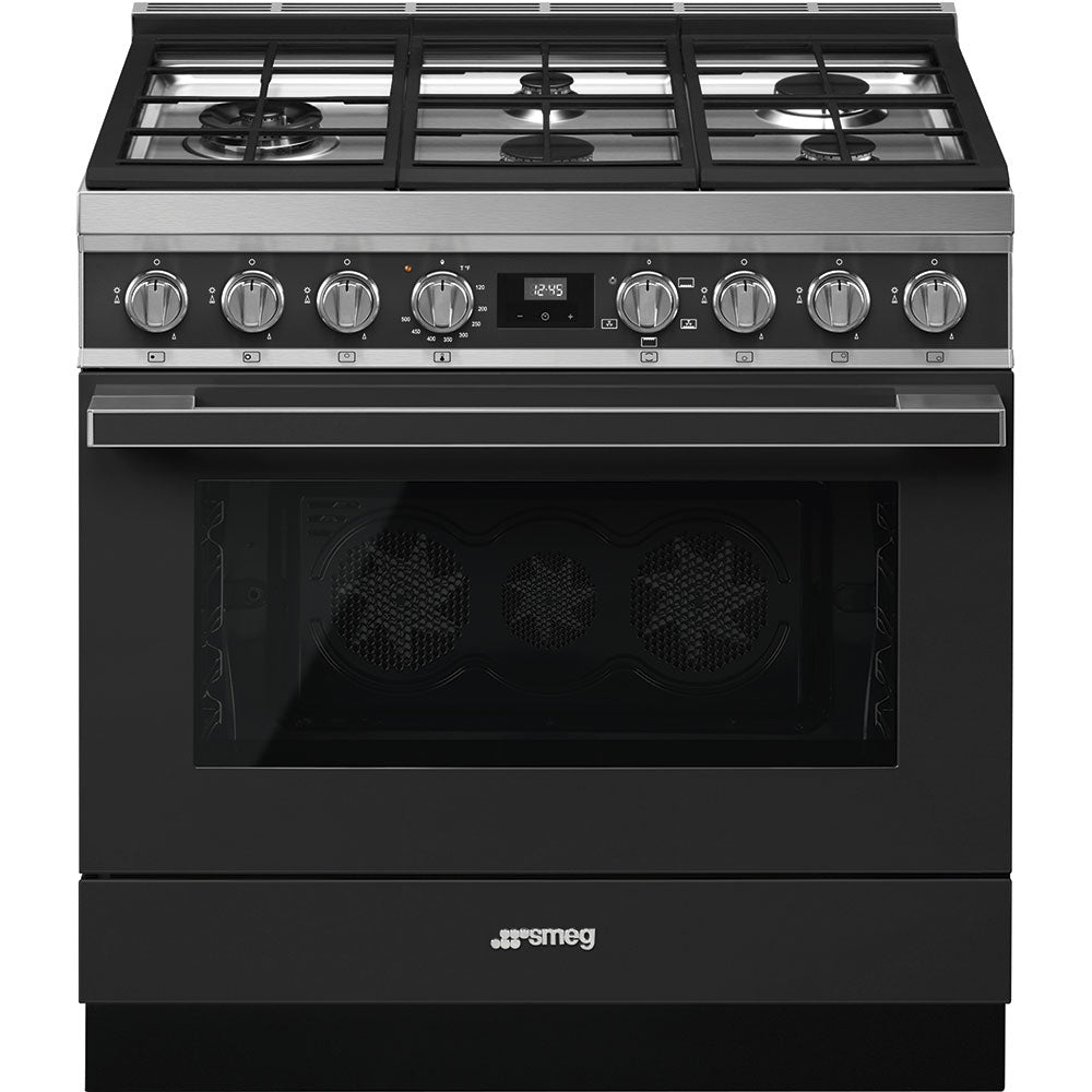 Smeg CPF36UGGAN 36 Inch Freestanding Professional Gas Range