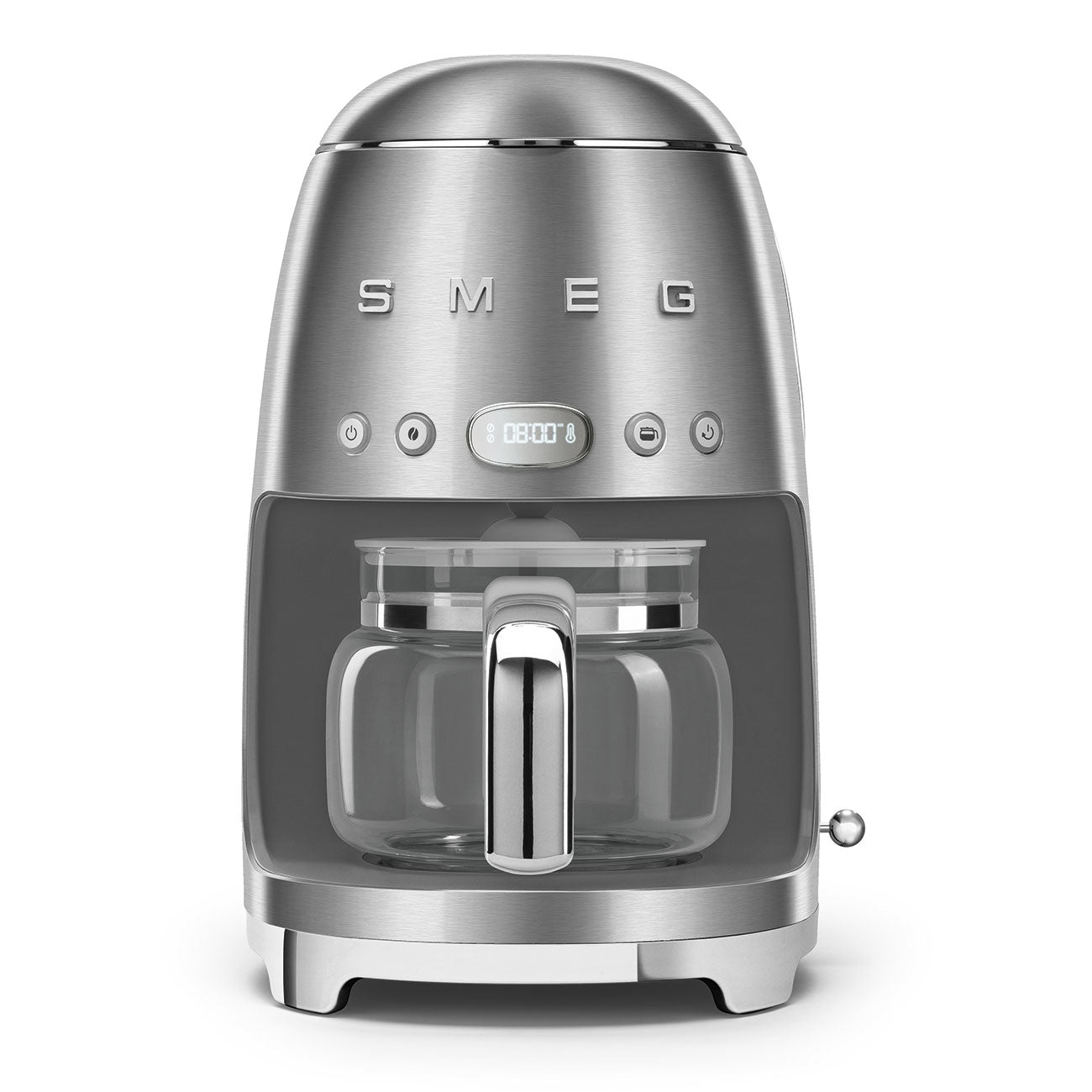 Smeg DCF02SSUS 12 Inch Drip Filter Coffee Machine with 10-Cup Capacity