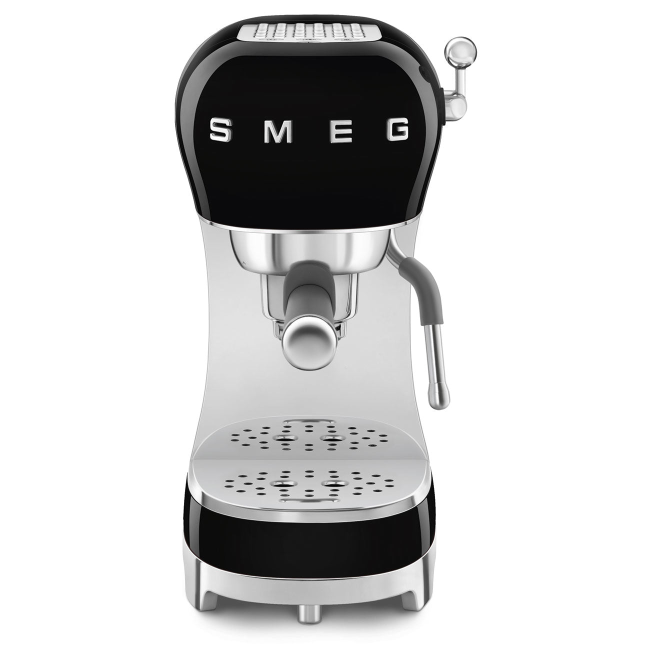 Smeg ECF02BLUS Manual Espresso Coffee Machine Retro-style