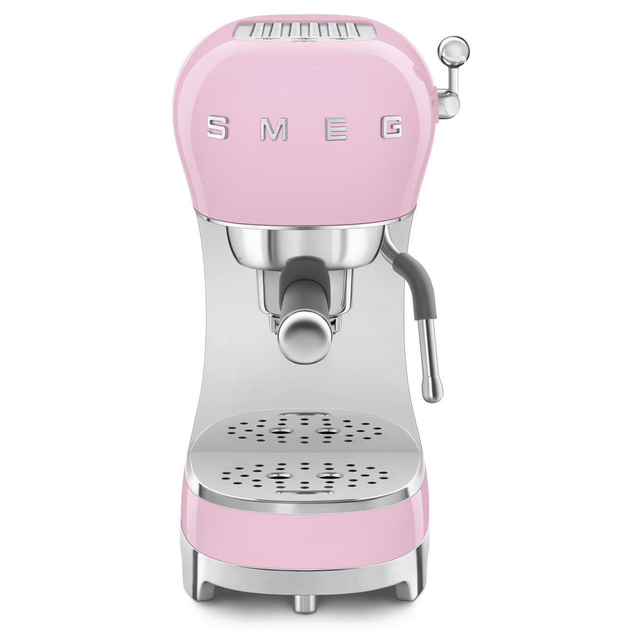 Smeg ECF02PKUS Manual Espresso Coffee Machine Retro-style