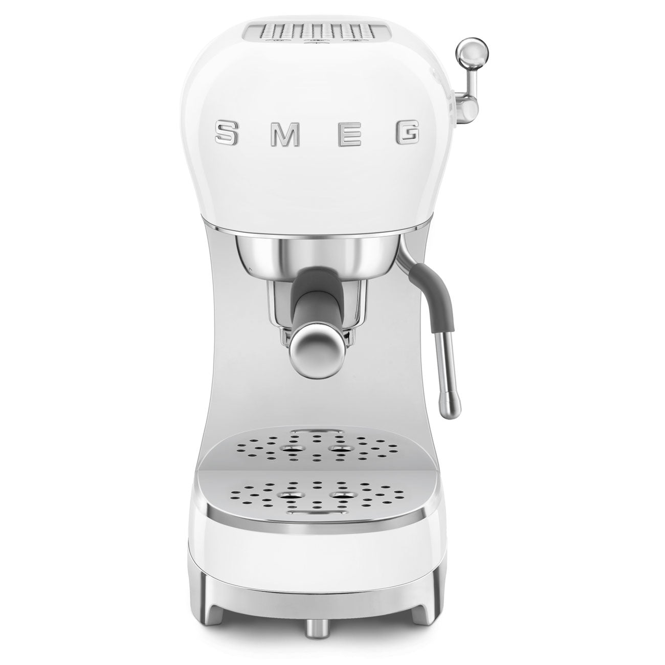 Smeg ECF02WHUS Manual Espresso Coffee Machine Retro-style