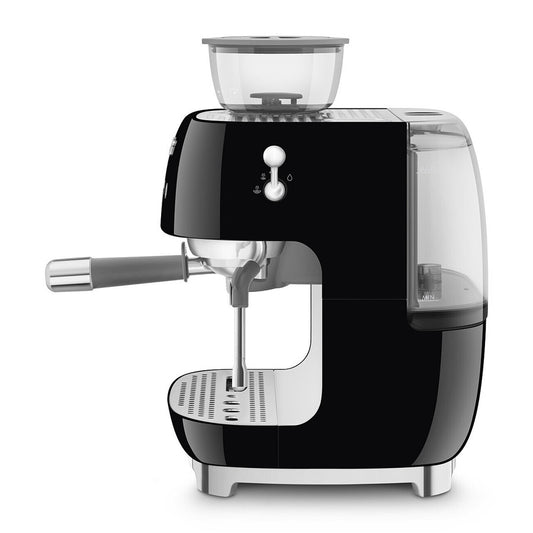 Smeg EGF03BLUK Espresso Coffee Machines with Grinder