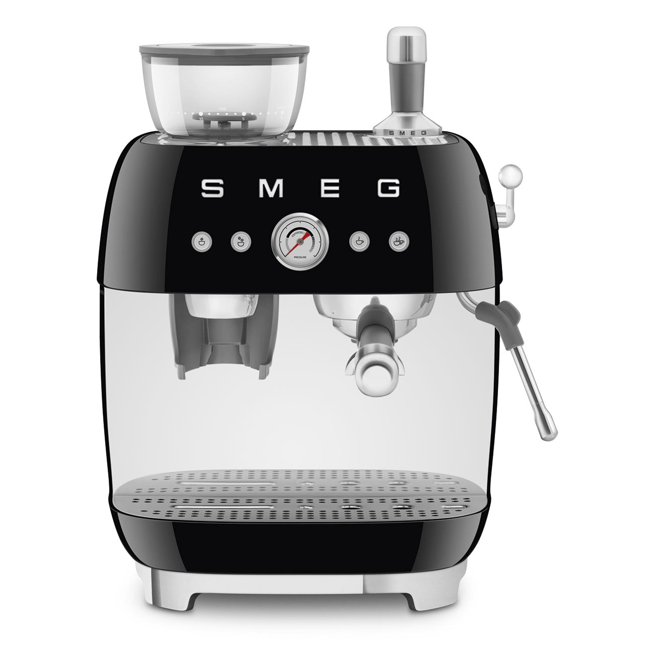 Smeg EGF03BLUS Manual Espresso Coffee Machine Retro-style