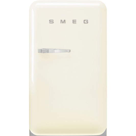 Smeg FAB10URCR3 50's Retro Design 22 Inch Freestanding Compact Refrigerator with 4.31 Cu. Ft. Capacity