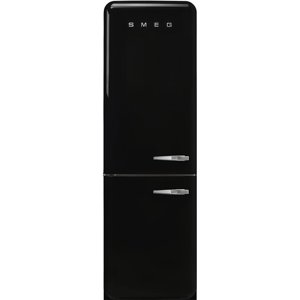 Smeg FAB32ULBL3 50's Retro Design 24 Inch Freestanding Bottom Mount Refrigerator with 11.69 Cu. Ft. Total Capacity