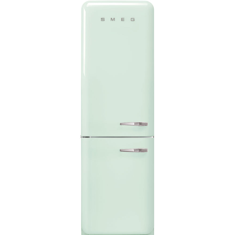 Smeg FAB32ULPG3 50's Retro Design 24 Inch Freestanding Bottom Mount Refrigerator with 11.69 Cu. Ft. Total Capacity