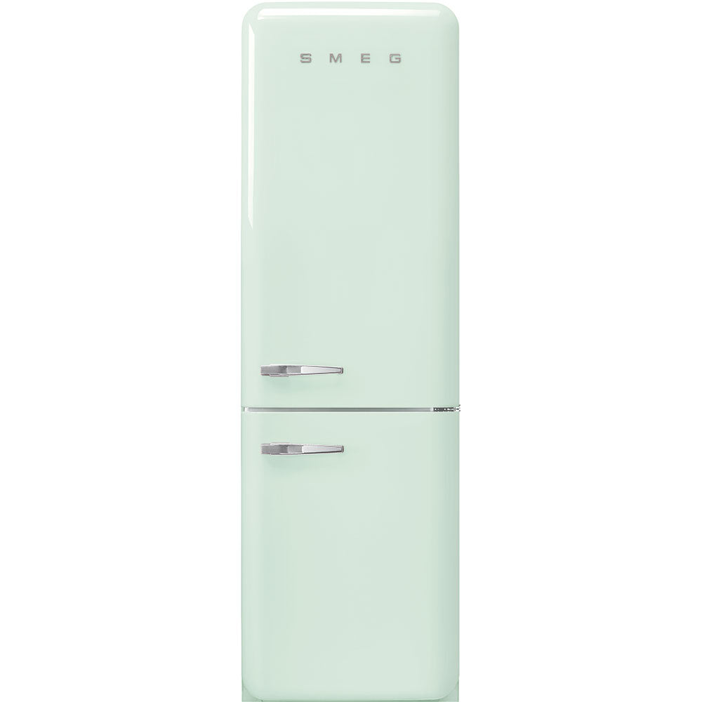 Smeg FAB32URPG3 50's Retro Design 24 Inch Freestanding Bottom Mount Refrigerator with 11.69 Cu. Ft. Total Capacity