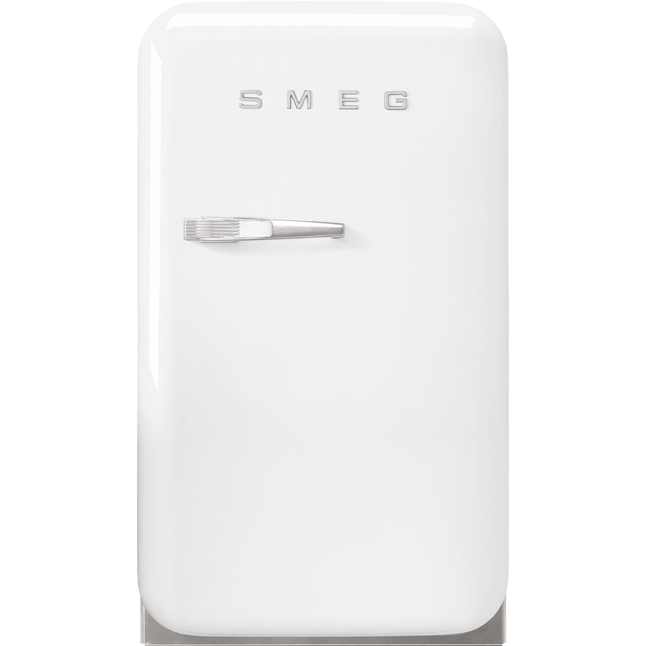 Smeg FAB5URWH3 50's Retro Design 16 Inch Freestanding Compact Refrigerator with 1.5 Cu. Ft. Capacity