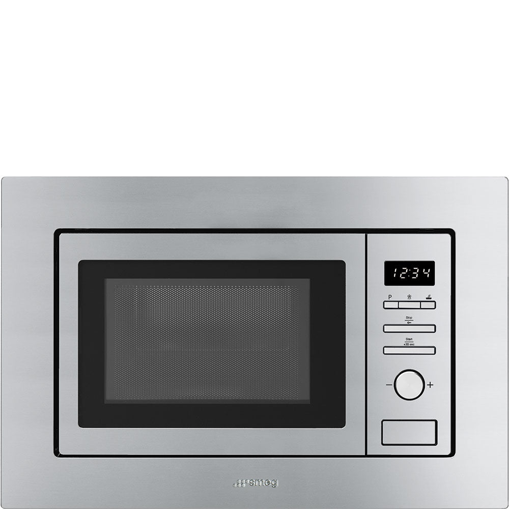 Smeg FMIU020X 24 Inch Built-In Combination Microwave