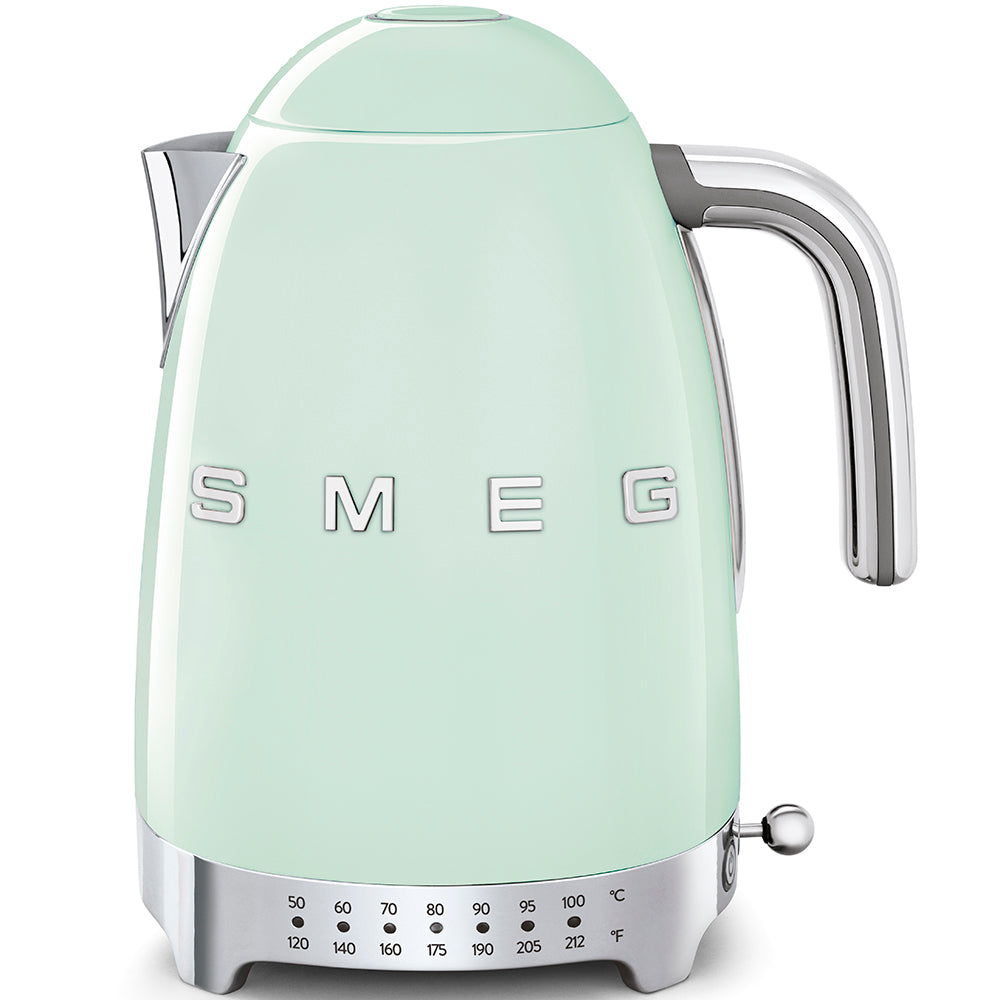 Smeg KLF04PGUS 50's Retro Design Electric Variable Temperature Kettle with 56 oz. Capacity