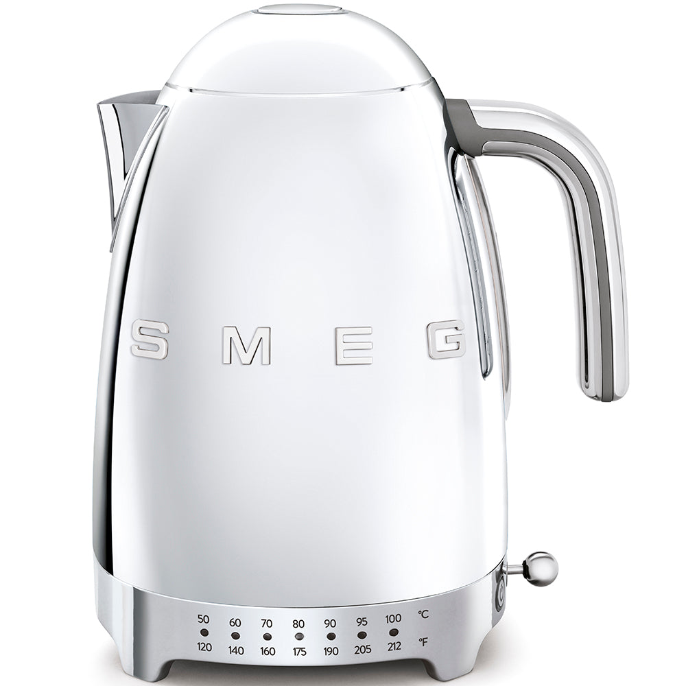 Smeg KLF04SSUS 50's Retro Design Electric Variable Temperature Kettle with 56 oz. Capacity