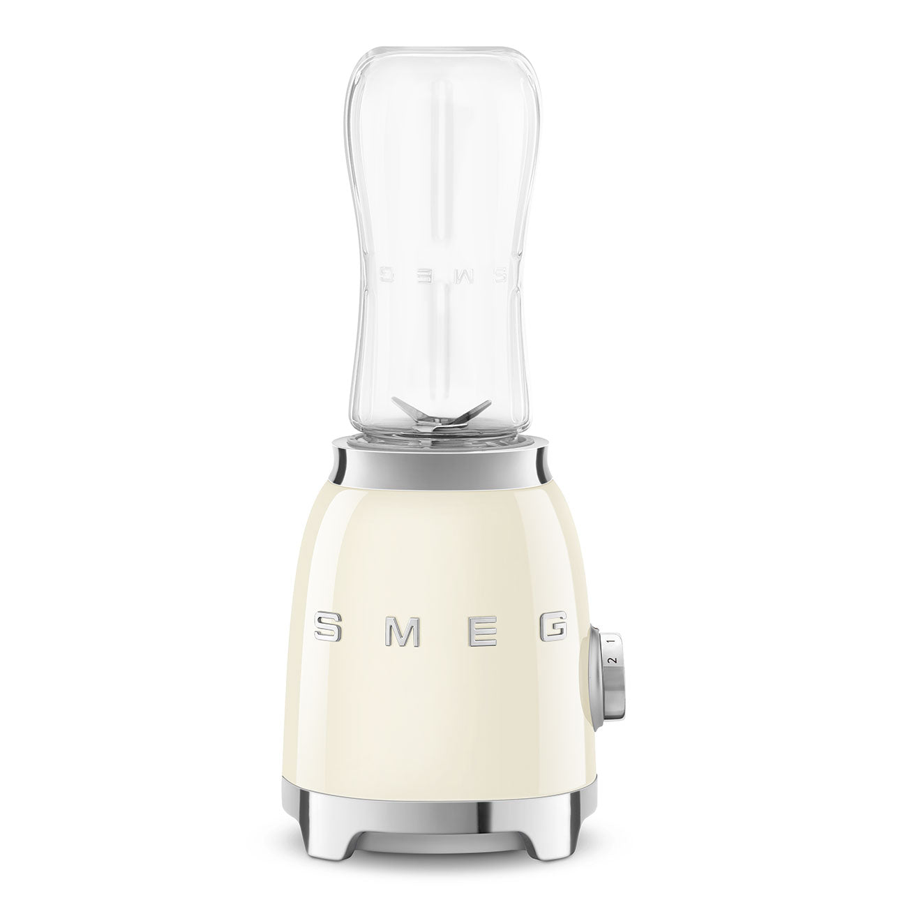 Smeg PBF01CRUS Retro-style Retro Personal Blender with 2 Bottles