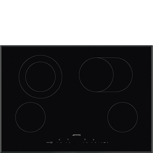 Smeg SEU304EMTB 30 Inch Electric Cooktop with 4 Cooking Zones