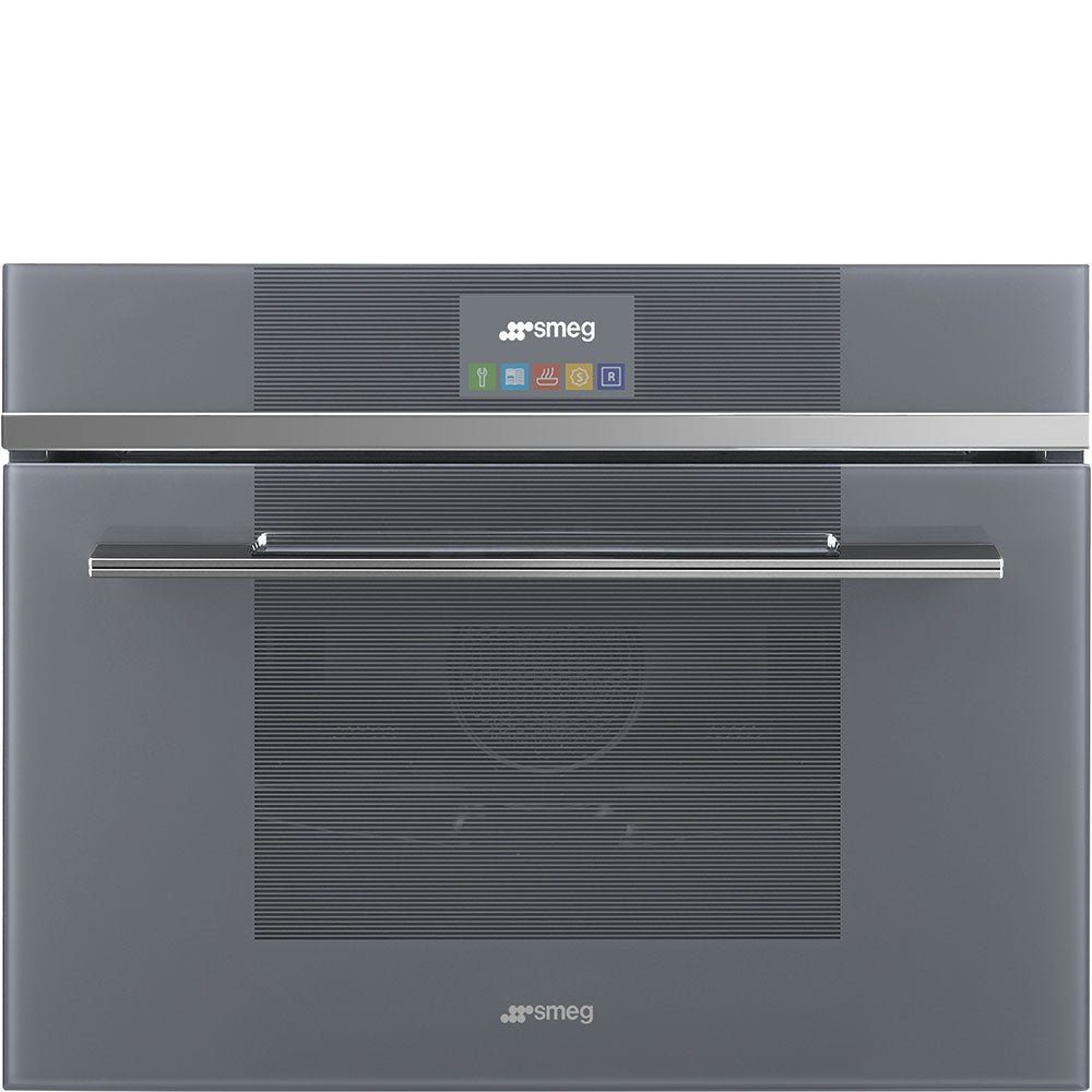 Smeg SFU4104VCS 24 Inch Built-In Combination Steam Electric Oven with 1.77 Cu. Ft. Capacity