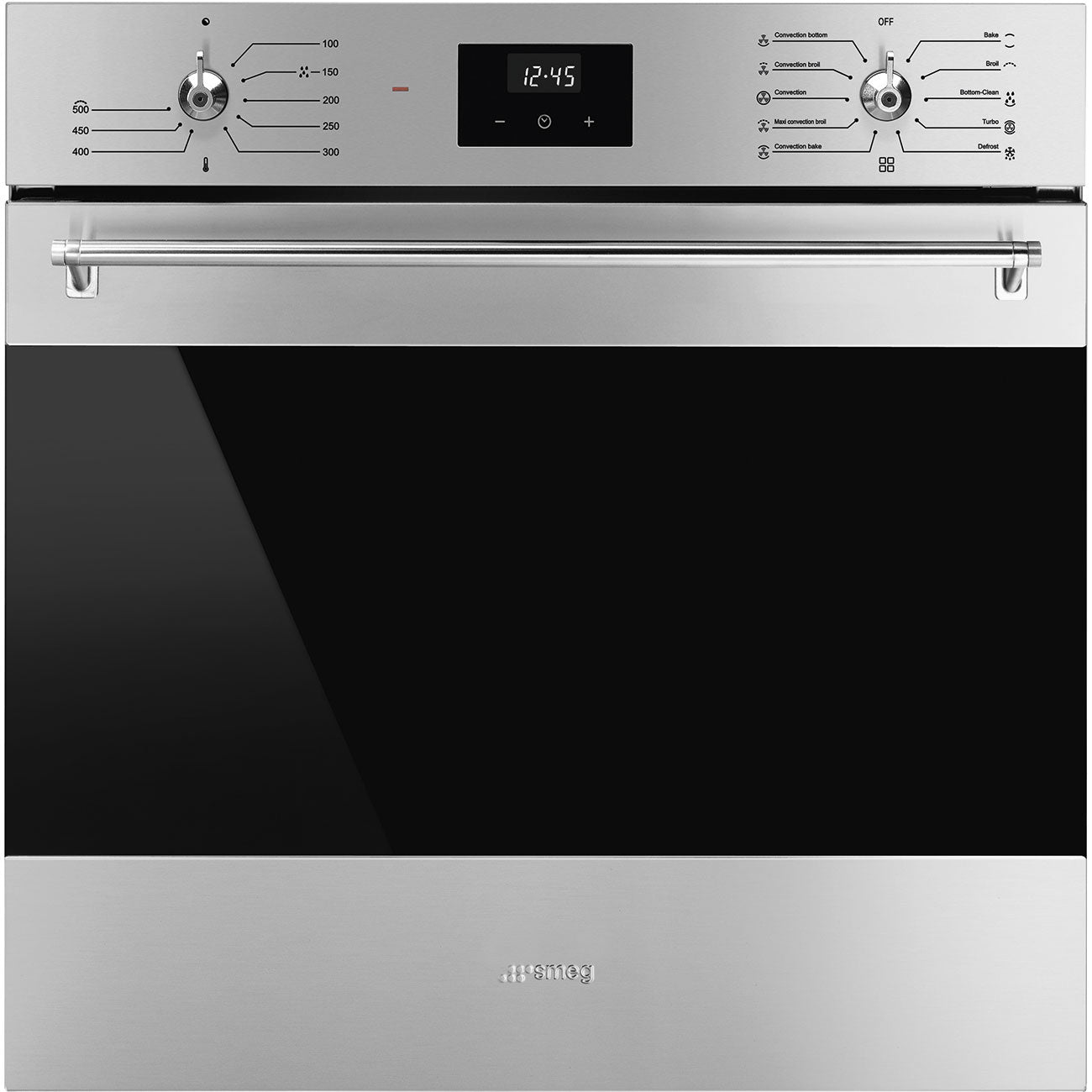 Smeg SFU6300TVX 24 Inch Single Wall Oven with Convection, in Stainless Steel