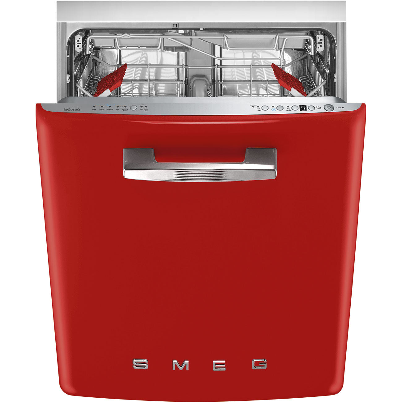 Smeg STU2FABRD2 24 Inch Fully Integrated Dishwasher with 13 Place Setting Capacity