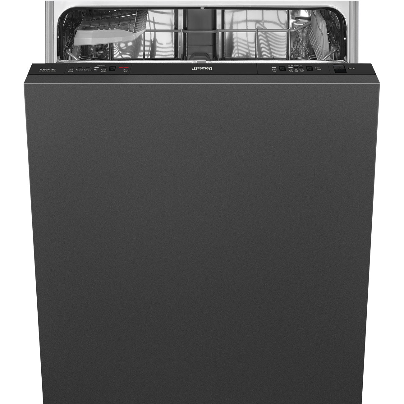 Smeg STU8212 24 Inch Built-In Fully Integrated Panel Ready Dishwasher with 13 Place Setting Capacity