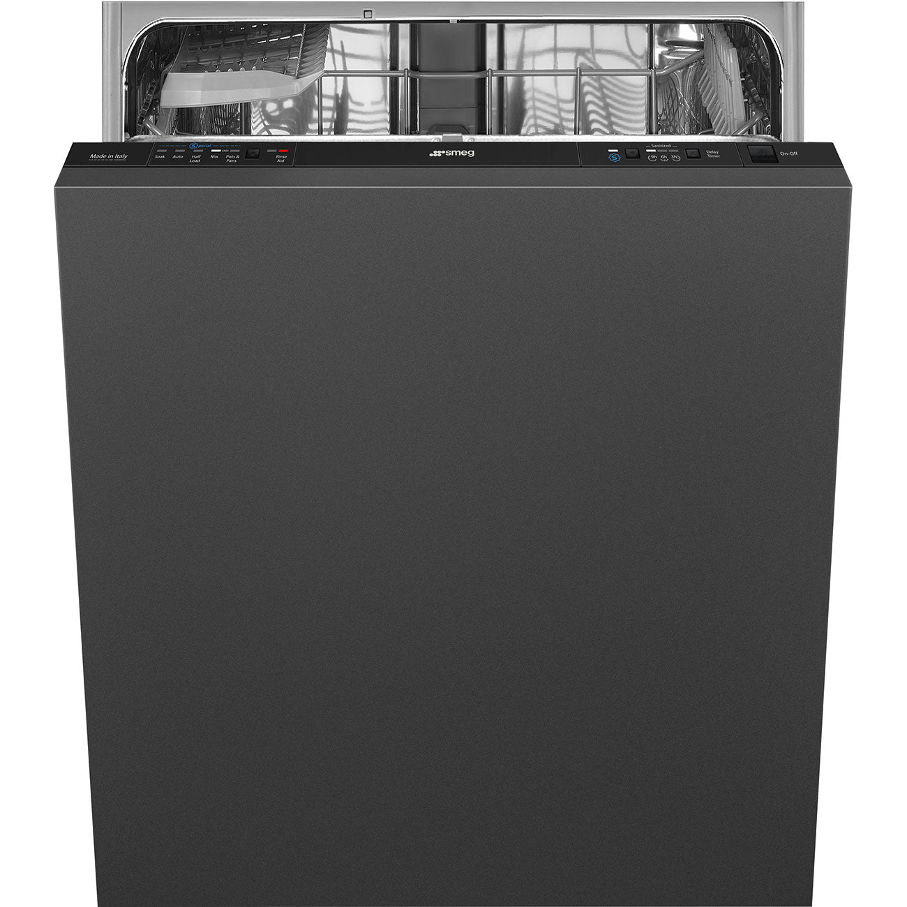 Smeg STU8222 24 Inch Built-In Fully Integrated Panel Ready Dishwasher with 13 Place Setting Capacity