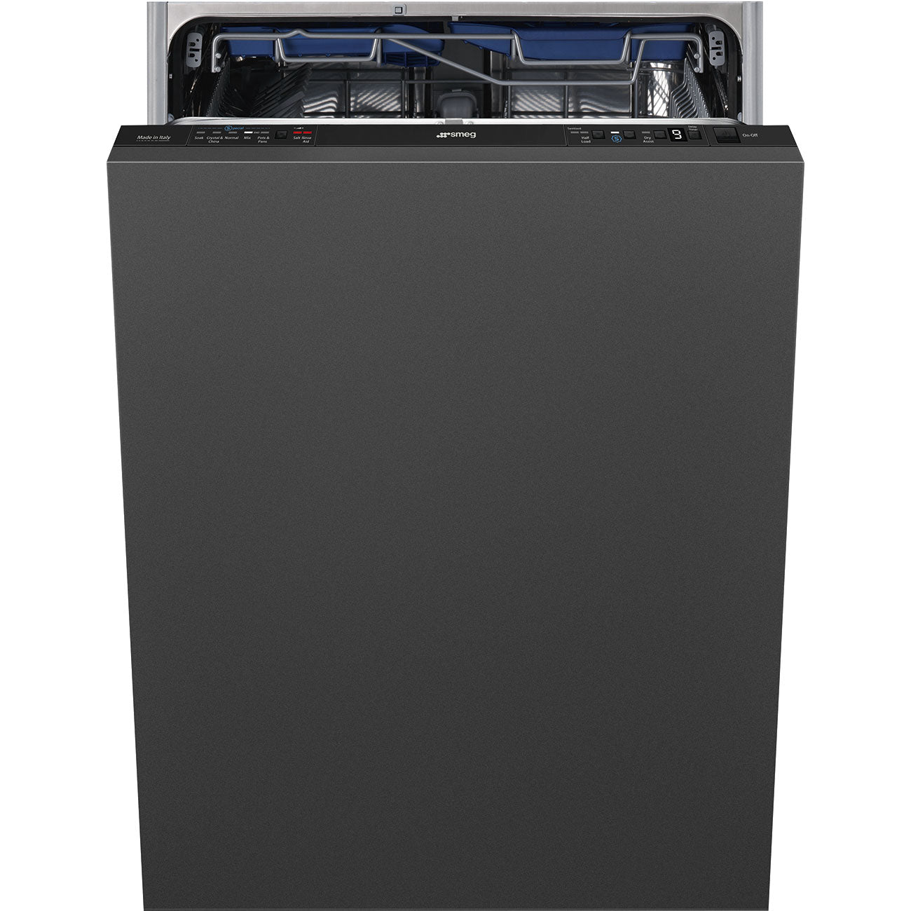 Smeg STU8623 24 Inch Built-In Panel Ready Fully Integrated Dishwasher with 13 Place Settings