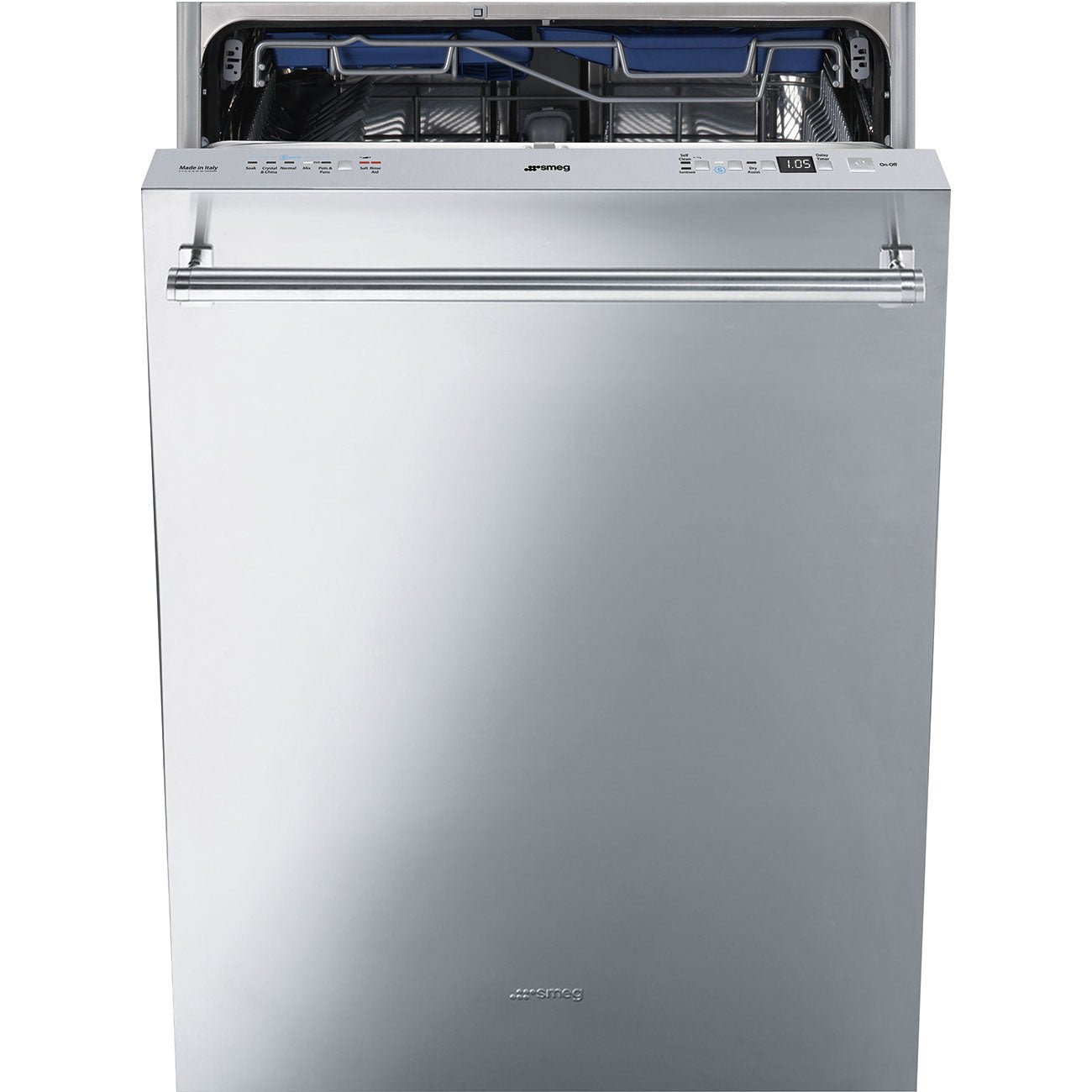 Smeg STU8623X 24 Inch Built-In Fully Integrated Dishwasher with 13 Place Settings