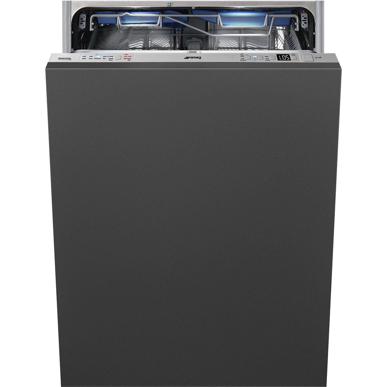 Smeg STU8633 24 Inch Fully Integrated Panel Ready Dishwasher with 13 Place Setting Capacity