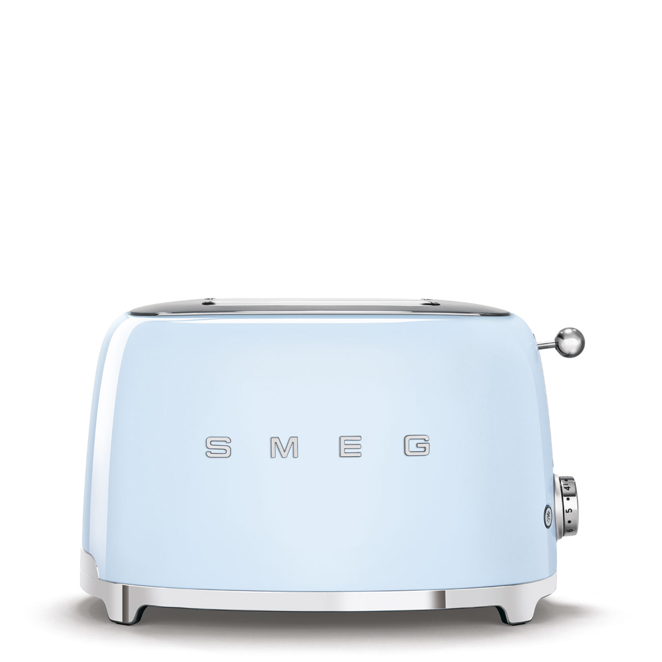 Smeg TSF01PBUS Retro-Style Countertop Toaster with 2 Slice Capacity