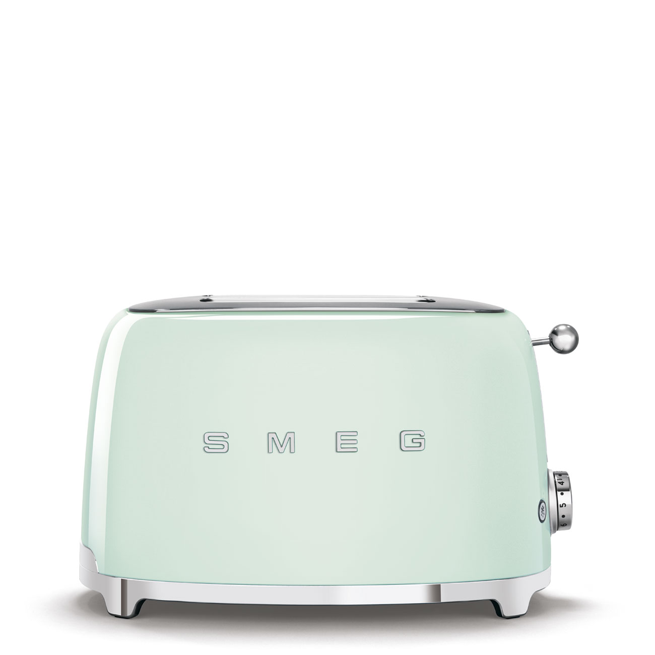 Smeg TSF01PGUS Retro-Style Countertop Toaster with 2 Slice Capacity