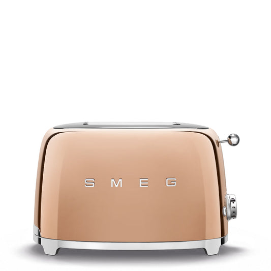 Smeg TSF01RGUS Retro-Style Countertop Toaster with 2 Slice Capacity