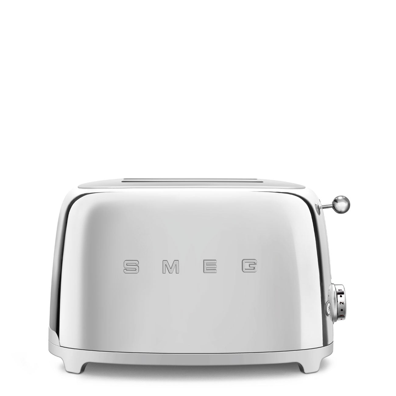 Smeg TSF01SSUS Retro-Style Countertop Toaster with 2 Slice Capacity