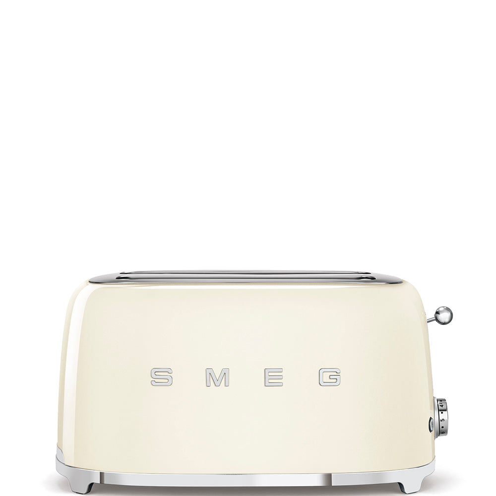 Smeg TSF02CRUS Retro-Style Countertop Toaster with 4 Slice Capacity