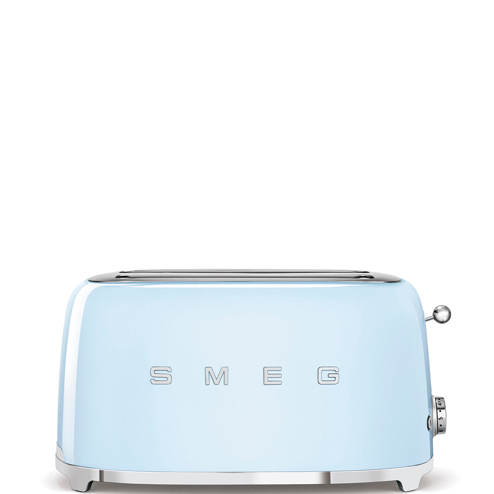 Smeg TSF02PBUS Retro-Style Countertop Toaster with 4 Slice Capacity