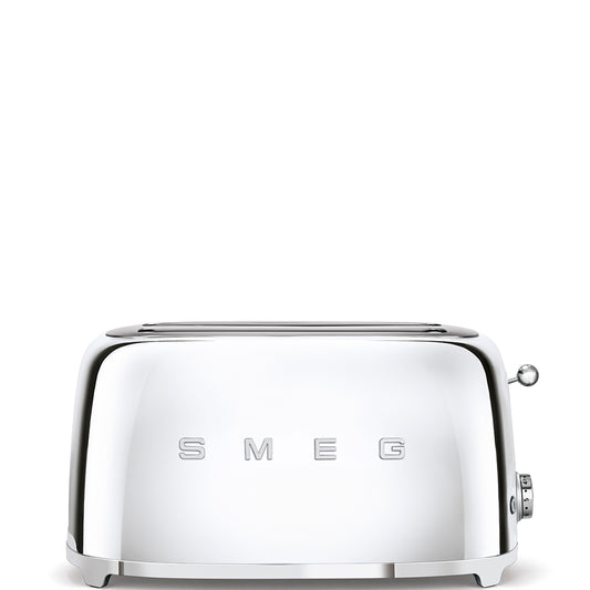 Smeg TSF02SSUS Retro-Style Countertop Toaster with 4 Slice Capacity