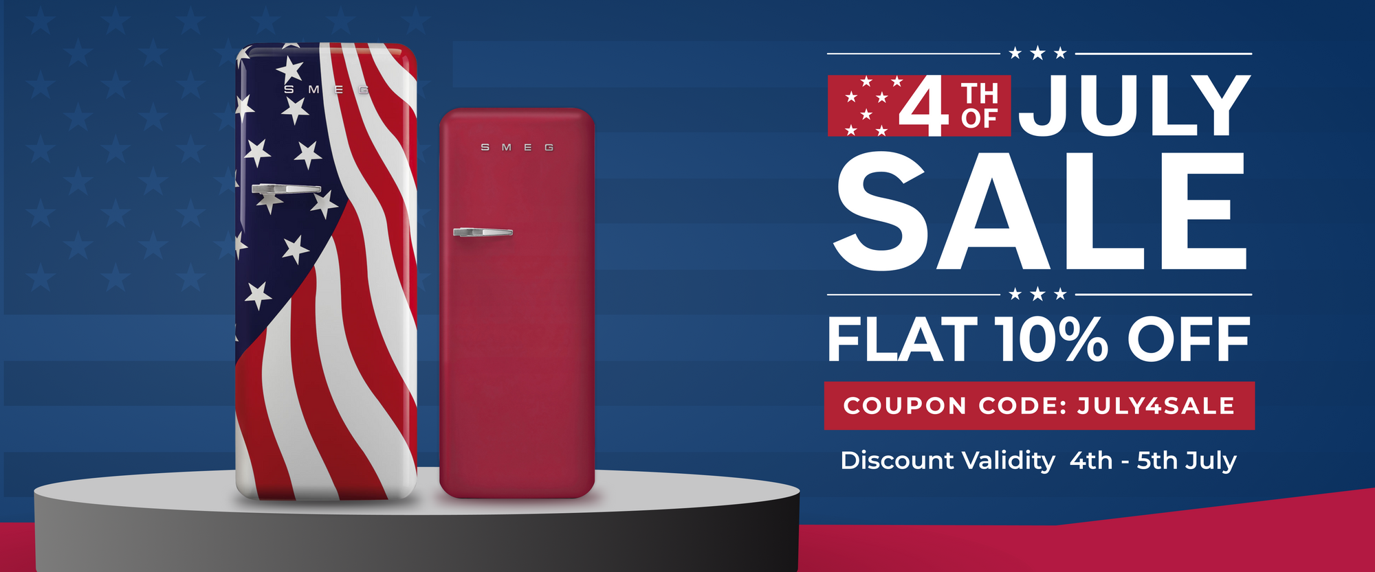 July Sale Banner