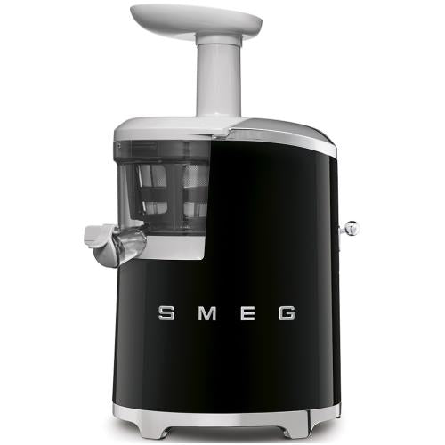 Smeg SJF01BLUS Slow Juicer with Low-Speed Extraction Technology, Black