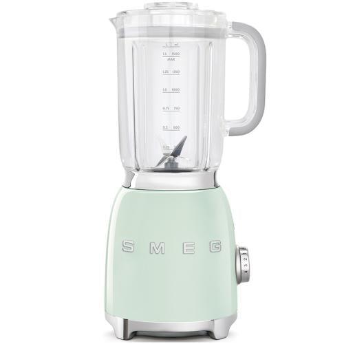 Smeg BLF01PGUS 50's Retro Style Countertop Blender with 48 oz Tritan Jug, Pastel Green
