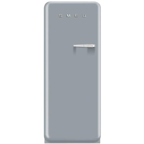 Smeg FAB28USVL1 FAB28 50's Retro Style Refrigerator with Left-Hinge Door, Silver