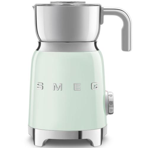 Smeg MFF01PGUS 50's Retro Style Automatic Milk Frother and Hot Chocolate Maker, Pastel Green