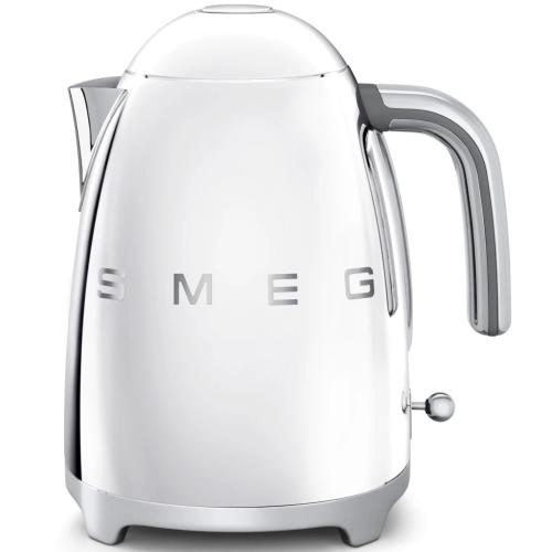 Smeg KLF01SSUS 50's Retro Style Electric Kettle, 1.7 Liter Capacity, Stainless Steel
