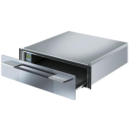 Smeg CTU15S Built-In Warming and Storage Drawer, Stainless Steel