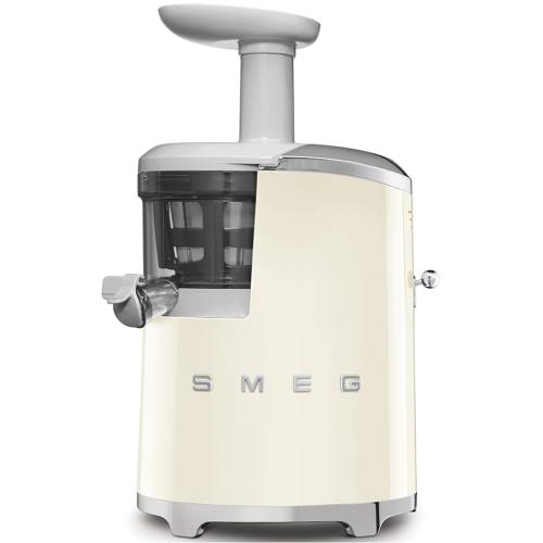 Smeg SJF01CRUS Slow Juicer with Low-Speed Extraction Technology, Cream