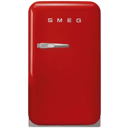 Smeg FAB5URR FAB5 50's Retro Style Mini Refrigerator with Right-Hinge Door, Red