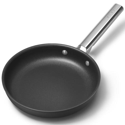 Smeg CKFF2401BLM Nonstick Frying Pan, 24cm, Matte Black