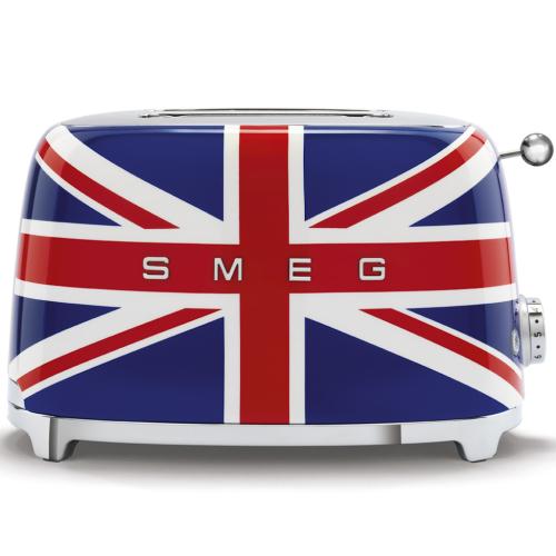 Smeg TSF01UJUS 50's Retro Style 2-Slice Toaster, Union Jack Special Edition